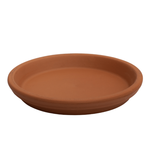 Terracotta saucer