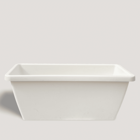 Elho White Small Window Box (40cm)